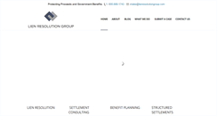 Desktop Screenshot of lienresolutiongroup.com