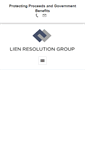 Mobile Screenshot of lienresolutiongroup.com